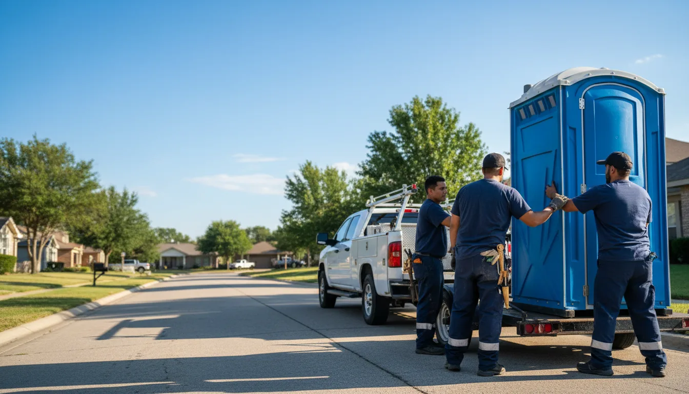 Portable Toilet Rental in Azle, TX near me